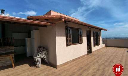Cobertura com 4 dormitórios para alugar, 230 m² por R$ 7.195,00/mês - Buritis - Belo Horizonte/MG