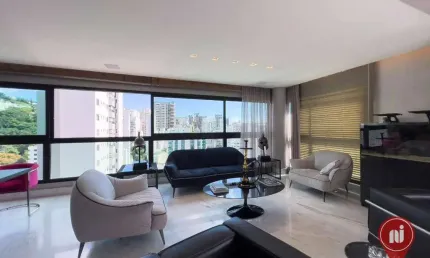 Apartamento com 3 dormitórios, 150 m² - venda por R$ 3.200.000,00 ou aluguel por R$ 21.111,00/mês - Anchieta - Belo Horizonte/MG
