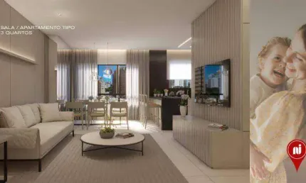 Apartamento com 3 dormitórios à venda, 93 m² por R$ 1.462.179 - Sion - Belo Horizonte/MG