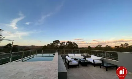 Casa com 4 dormitórios à venda, 470 m² por R$ 4.300.000 - Alphaville - Lagoa dos Ingleses - Nova Lima/MG