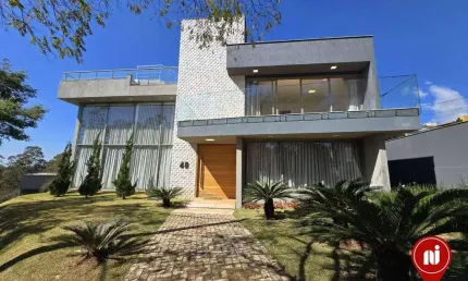 Casa com 4 dormitórios à venda, 470 m² por R$ 4.300.000,00 - Alphaville - Lagoa dos Ingleses - Nova Lima/MG