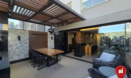Apartamento garden com 3 dormitórios à venda, 156 m² por r$ 2.300.000,00 - calafate - belo horizonte/mg