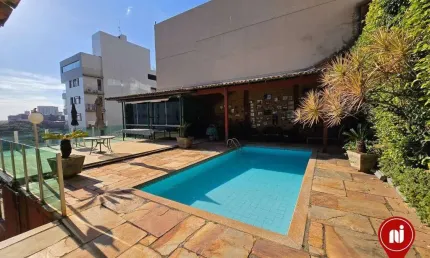 Casa com 6 dormitórios à venda, 620 m² por r$ 4.500.000,00 - santa lúcia - belo horizonte/mg