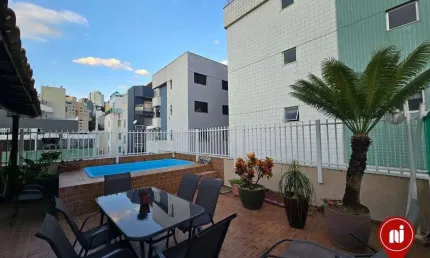 Cobertura com 4 dormitórios à venda, 180 m² por R$ 820.000,00 - Buritis - Belo Horizonte/MG