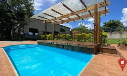 Chácara com 9 dormitórios para alugar, 5600 m² por r$ 3.000,00/mês - funil - mário campos/mg