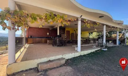 Sítio com 4 dormitórios à venda, 40000 m² por r$ 2.000.000,00 -  barreiras  - brumadinho/mg