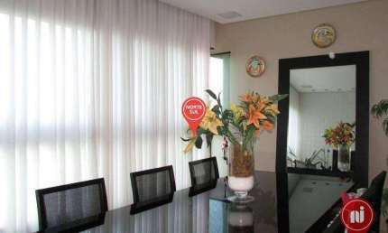 Apartamento semi-mobiliado com 4 dormitórios à venda, 134 m² por R$ 1.800.000 - Vila da Serra - Nova Lima/MG