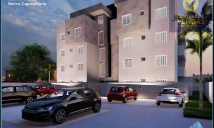 Cobertura com 2 quartos à venda na Rua Lisboa, 55, Copacabana, Belo Horizonte por R$ 549.000