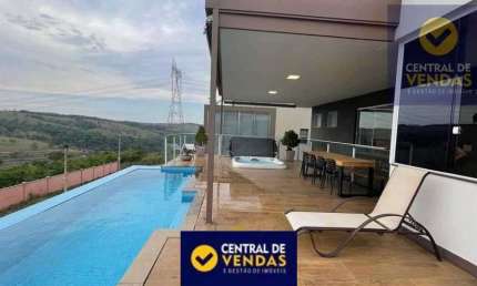 Casa em condomínio fechado com 4 quartos à venda na 02, 319, Alphaville, Vespasiano por R$ 2.490.000