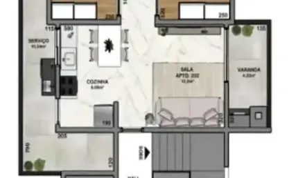 Apartamento com 2 quartos à venda na Augusto Franco, 435, São João Batista, Belo Horizonte por R$ 369.000