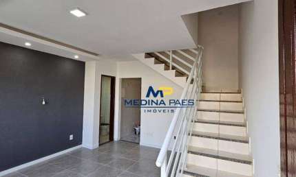 Casa com 2 dormitórios à venda por R$ 195.000 - Laranjal - São Gonçalo/RJ