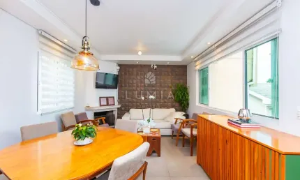 Casa em condomínio fechado com 3 quartos à venda na Rua José Antoniassi, 223, Vista Alegre, Curitiba, 184 m2 por R$ 950.000