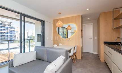 Apartamento com 1 quarto à venda na Avenida Presidente Getúlio Vargas, 3525, Água Verde, Curitiba, 36 m2 por R$ 495.000