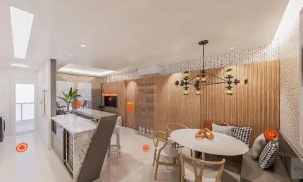 Apartamento com 3 quartos à venda na Rua Pintor Eduardo Dias, Barreiros, São José