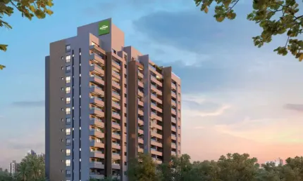 Apartamento Single Plus no Ribeirania Garden Smart Home