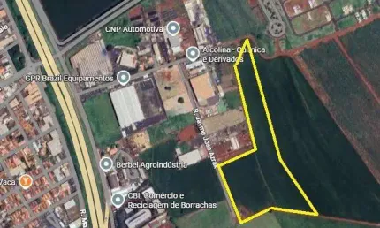 Lote de uso comercial ou industrial prox rod anhanguera
