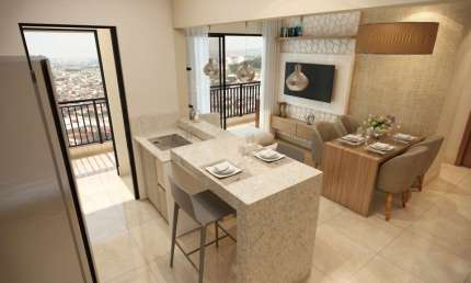 Apartamento com 2 quartos à venda no Ribeirânia, Ribeirão Preto 