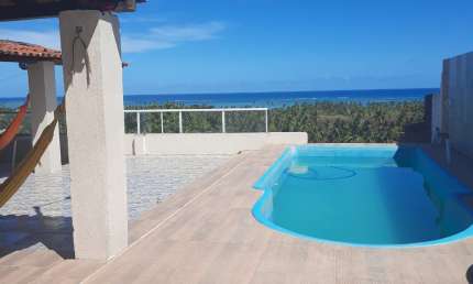 ALugo casade praia em São Miguel dos Milagres, 290m2,  02 suítes