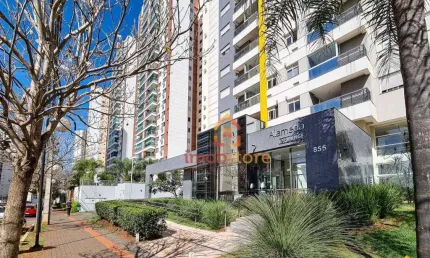 Apartamento mobiliado com 2 dormitórios para locação no Ed. Alameda Eco Resort, 81 m² por R$ 3.900,00/mês - Gleba Palhano - Londrina/PR