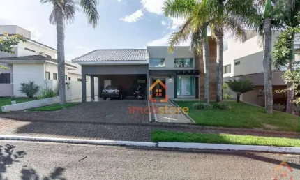 Casa à Venda no Condomínio Sun Lake Residence- 3 suítes, 5 banheiros, 265m² - Londrina/PR