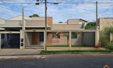 Casa com 83 m² Nunca Habitada á Venda com 3 dormitórios, por R$ 400.000 - Jardim Guararapes - Londrina/PR
