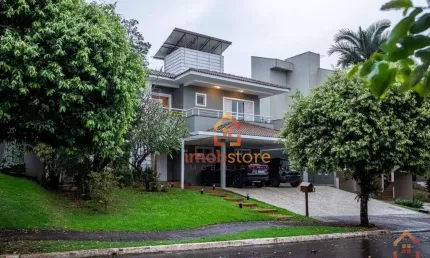 Casa para locação no Condomínio Royal Park Residence &amp; Resort, com 2 suítes e 2 demi-suítes, 500 m² por R$ 14.500/mês - Londrina/PR