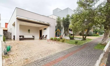 Belíssima casa com 3 dormitórios, no condomínio golden hill à venda, 180 m² por r$ 1.050.000 - esperança - londrina/pr
