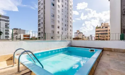 Cobertura com 3 quartos à venda na Avenida Palmeira, 272, Petrópolis, Porto Alegre por R$ 1.190.000