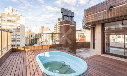Cobertura com 2 quartos à venda na Rua Pedro Weingartner, 194, Rio Branco, Porto Alegre por R$ 1.290.000