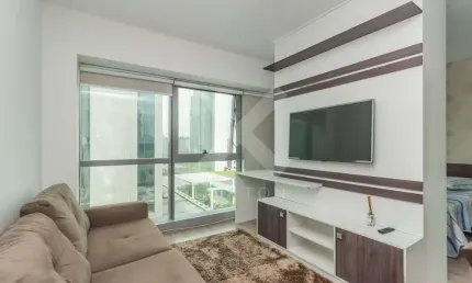 Apartamento com 1 quarto à venda na Avenida Borges de Medeiros, 2277, Praia de Belas, Porto Alegre por R$ 639.000