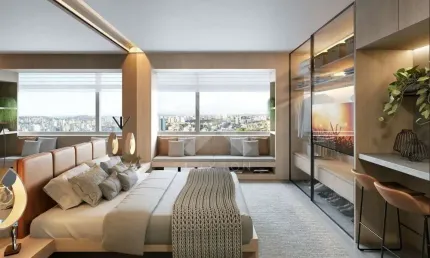 Loft com 1 quarto à venda na avenida carlos gomes, 1130, três figueiras, porto alegre por r$ 549.000