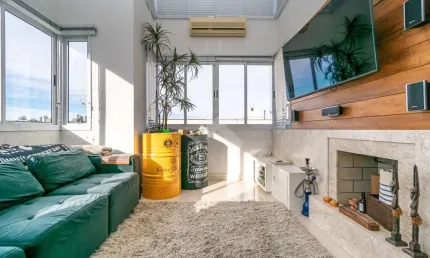 Apartamento com 1 quarto à venda na rua vicente da fontoura, 2905, rio branco, porto alegre por r$ 690.000