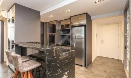 Apartamento com 1 quarto para alugar na Borges de Medeiros, 1945, 2277, Praia de Belas, Porto Alegre por R$ 3.200