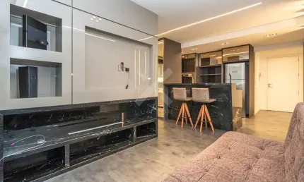 Apartamento com 1 quarto para alugar na avenida borges de medeiros, 2277, praia de belas, porto alegre por r$ 3.200