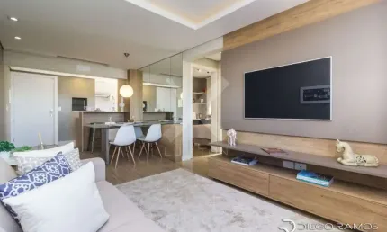 Apartamento com 2 quartos à venda na rua aneron corrêa de oliveira, 159, jardim do salso, porto alegre por r$ 711.000