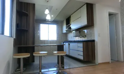 Apartamento Semi mobiliado com 2 quartos, 43 m², à venda por R$ 230.000 Colônia Rio Grande - São José dos Pinhais/PR