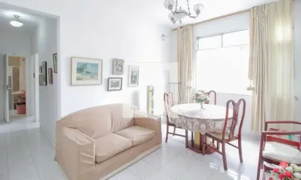 Apartamento para venda - laranjeiras, 2 quartos,  65 m² - rio de janeiro