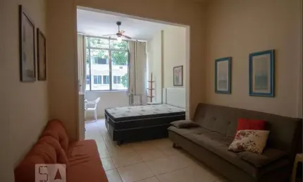 Kitnet / Stúdio para Venda - Copacabana, 1 Quarto,  37 m² - Rio de Janeiro