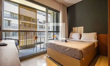 Kitnet / Stúdio para Venda - Vila Madalena, 1 Quarto,  28 m² - São Paulo