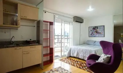 Kitnet / Stúdio para Venda - Consolação, 1 Quarto,  40 m² - São Paulo