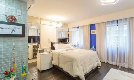 Kitnet / stúdio para venda - moema, 1 quarto,  32 m² - são paulo