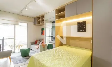 Kitnet / Stúdio para Venda - Moema, 1 Quarto,  37 m² - São Paulo