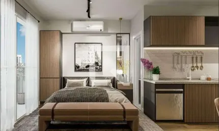 Kitnet / Stúdio para Venda - Pinheiros, 1 Quarto,  25 m² - São Paulo