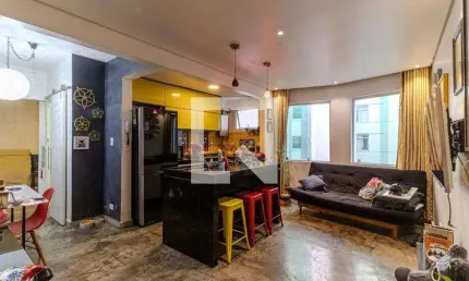 Apartamento para Venda - Santa Cecília, 1 Quarto,  52 m² - São Paulo