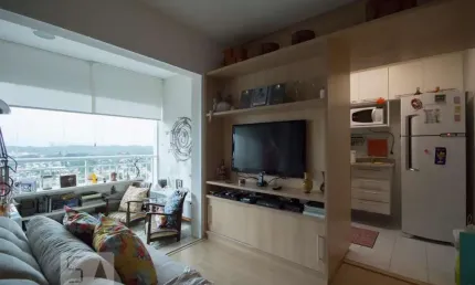 Apartamento para Venda - Campo Belo, 1 Quarto,  50 m² - São Paulo