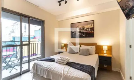 Kitnet / Stúdio para Venda - Santa Cecília, 1 Quarto,  25 m² - São Paulo