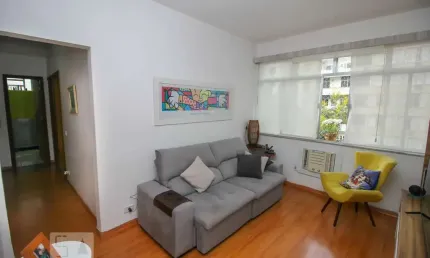 Apartamento para venda - laranjeiras, 2 quartos,  70 m² - rio de janeiro