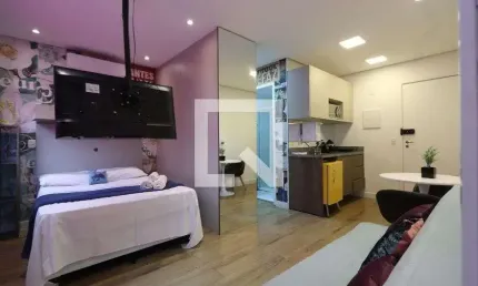 Kitnet / stúdio para venda - centro, 1 quarto,  27 m² - são paulo