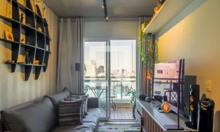 Apartamento para venda - santa cecília, 1 quarto,  42 m² - são paulo