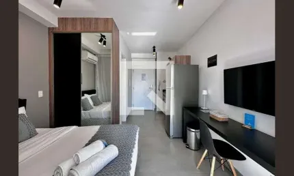 Kitnet / Stúdio para Venda - Brooklin, 1 Quarto,  30 m² - São Paulo
